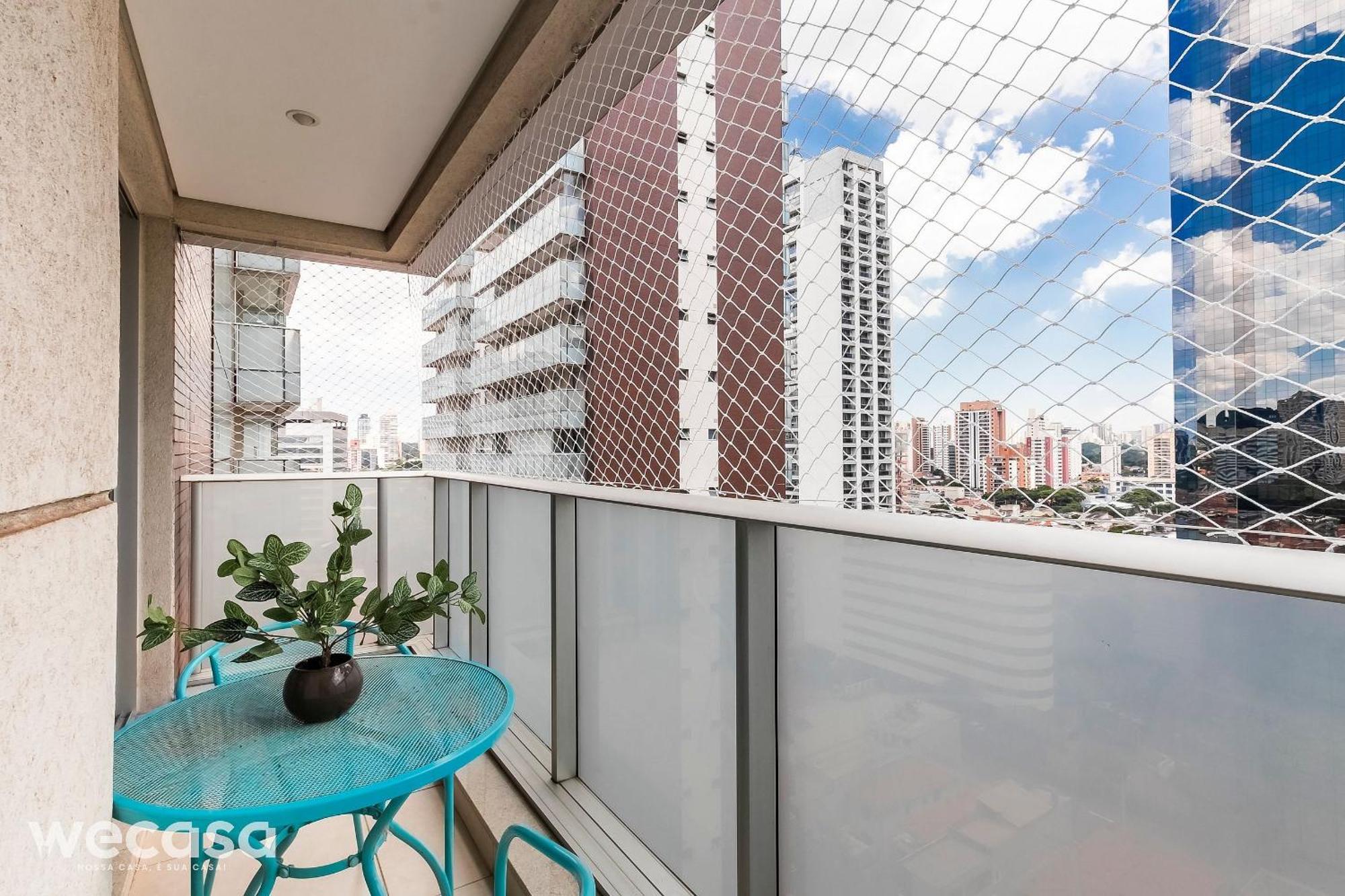 Apto Berrini C/ Vaga, Ar E Piscina - Metro Berrini Apartment Sao Paulo
