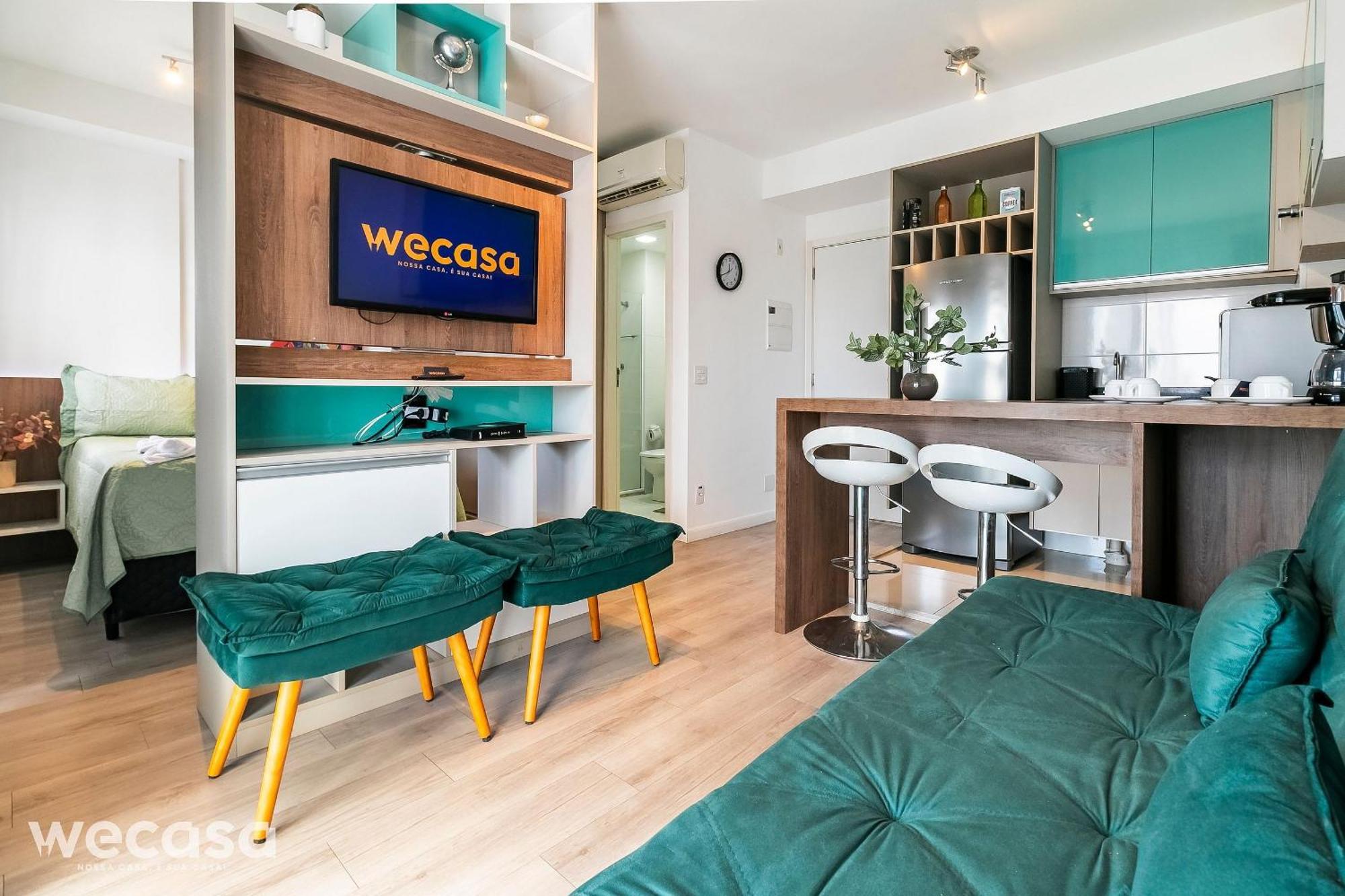 Apartamento Apto Berrini C/ Vaga, Ar E Piscina - Metro Berrini São Paulo